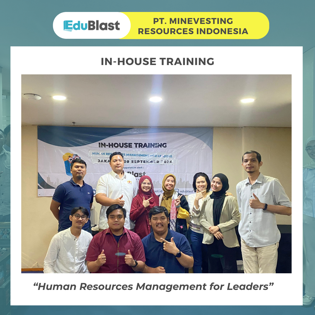 In-House Training Human Resources Management for Leaders - PT. Minevesting Resources Indonesia