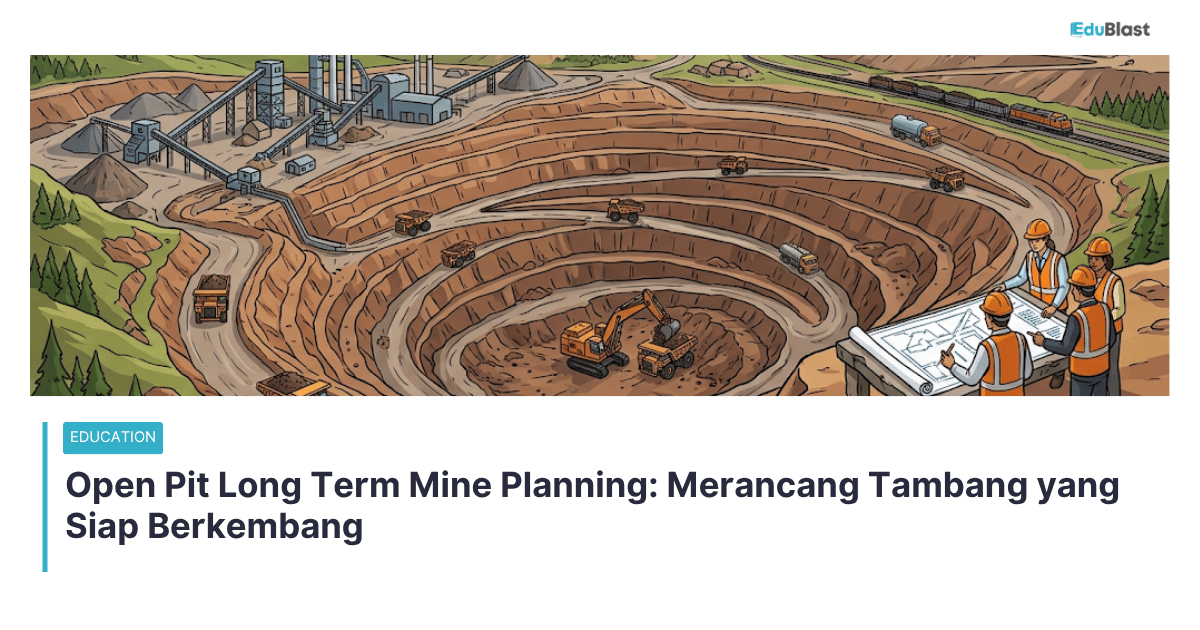 Open Pit Long Term Mine Planning: Merancang Tambang yang Siap Berkembang