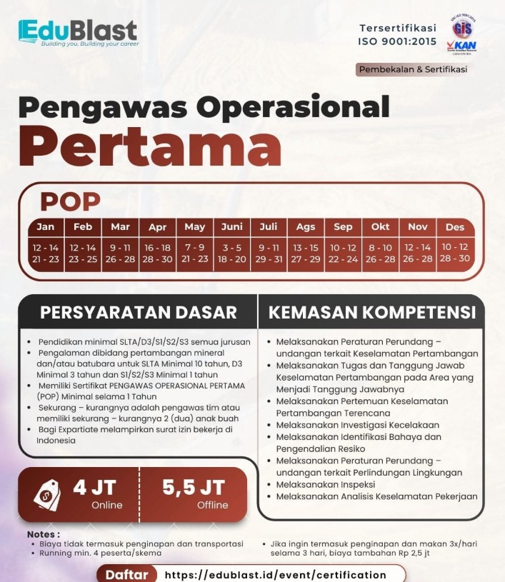 Pengawas Operasional Pertama