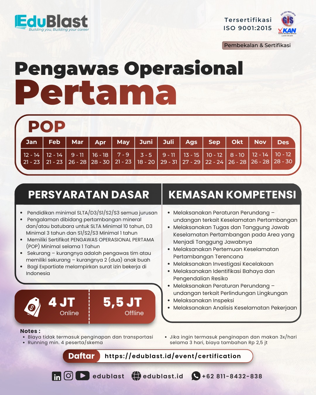 Pengawas Operasional Pertama