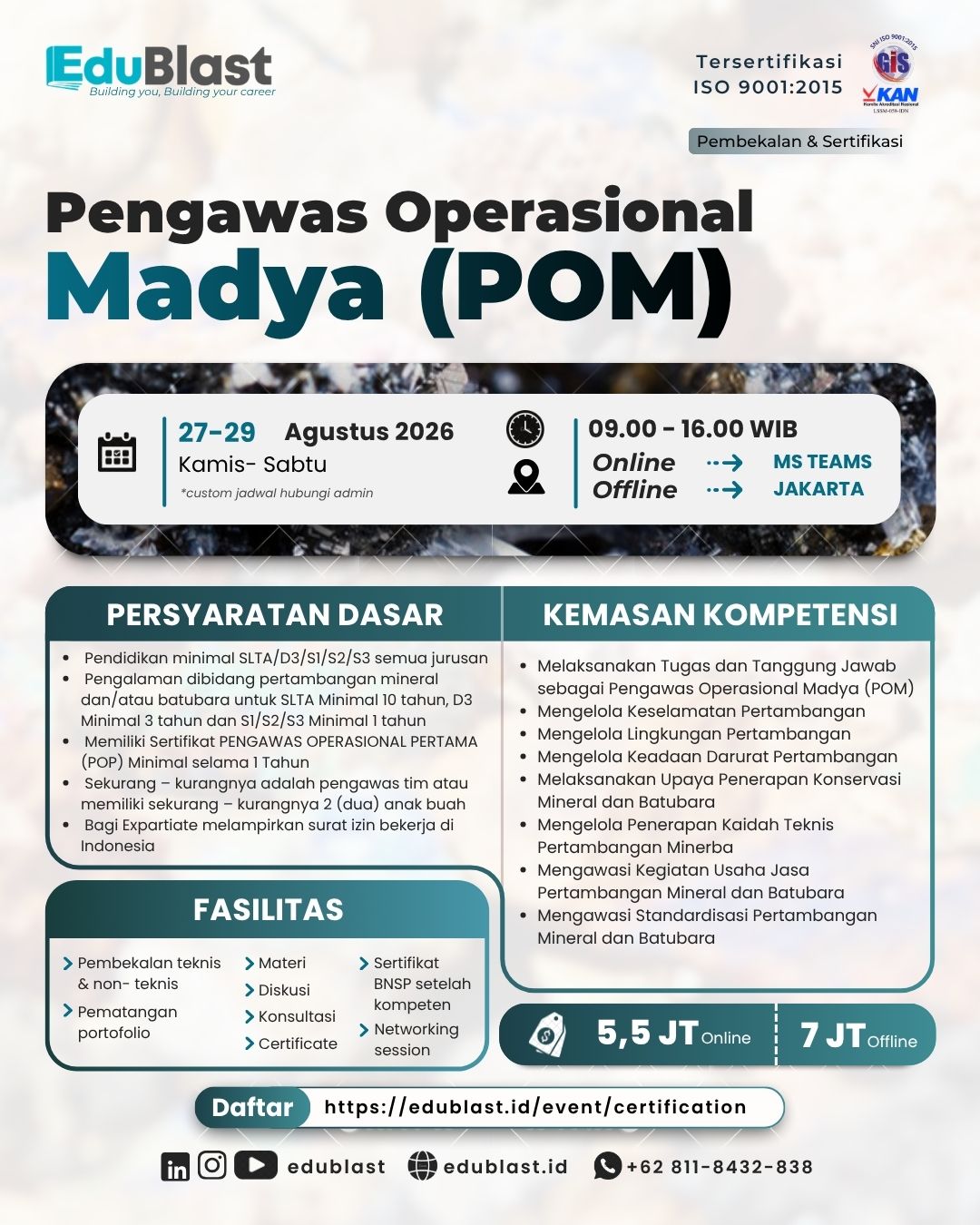 Pengawas Operasional Madya (POM)