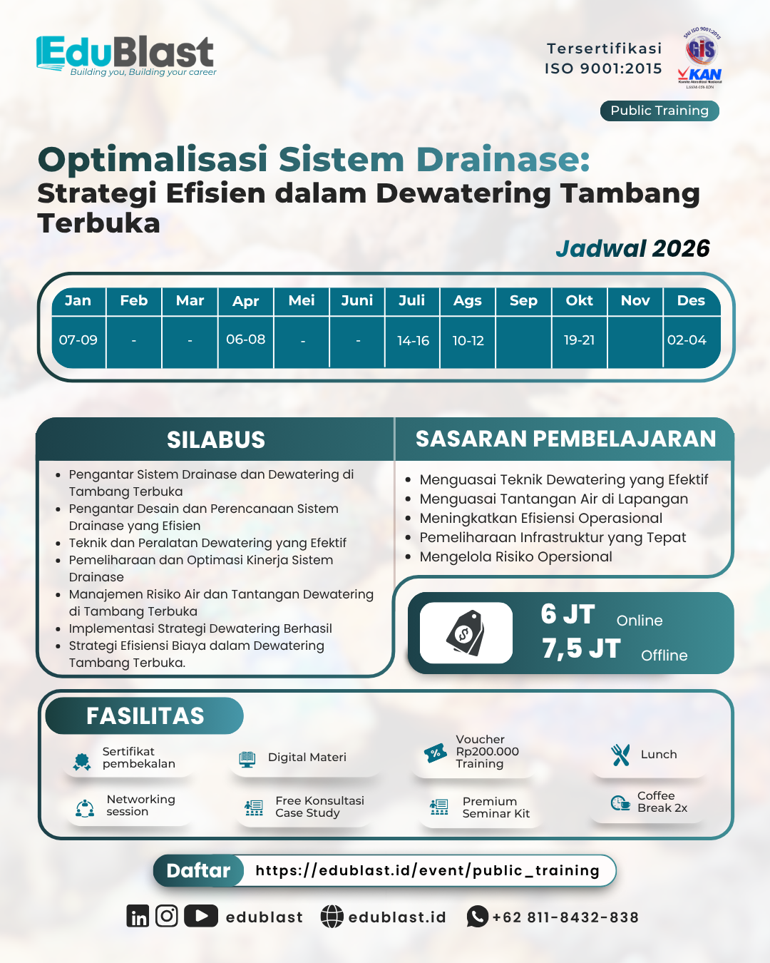 Optimalisasi Sistem Drainase: Strategi Efisien dalam Dewatering Tambang Terbuka